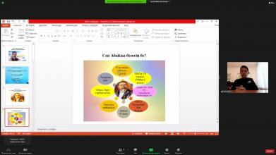 Во Дворце школьников прошла онлайн-викторина «Сен Абайды білесің бе?»