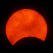 Солнечное затмение глазами воспитанников астроклуба