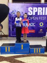 Астана қаласында өткен «SPRING CUP-2017» би байқауының жеңімпаздары